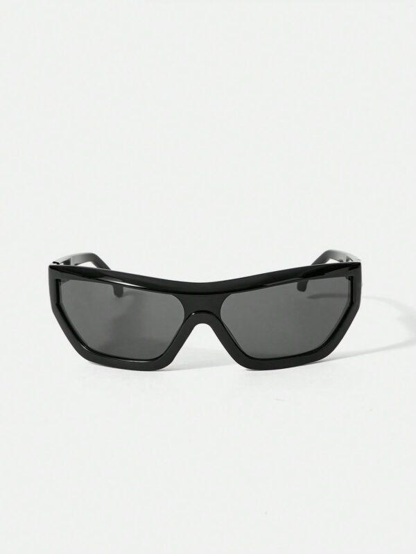 SHEIN ICON 1 pièce Lunettes de mode à monture complète, style de rue mignon Y2K, convient pour un usage casual, concert/festival, école pour femmes – Image 7