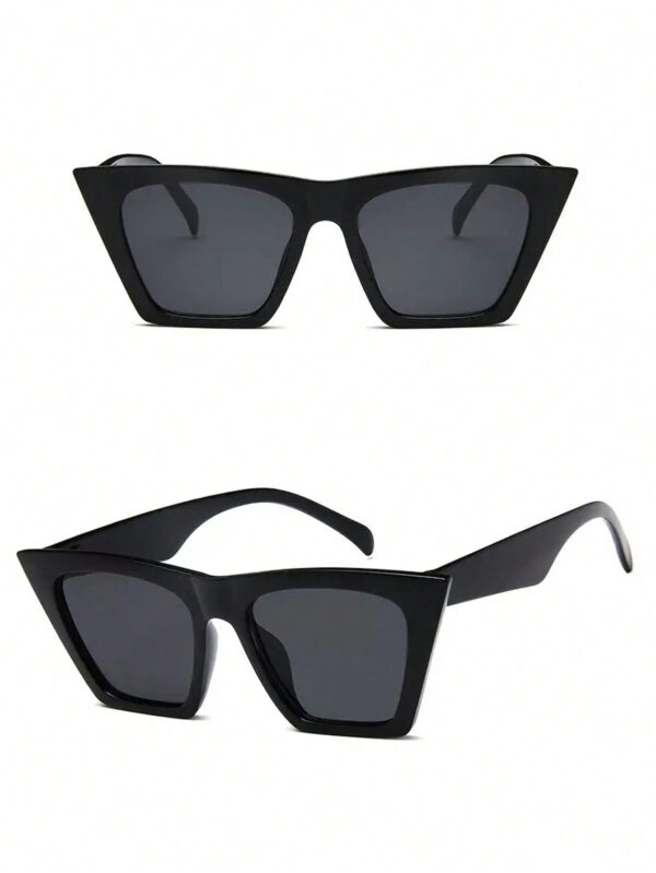 1 pièce Lunettes à la mode européenne et américaine pour femmes, dernières lunettes de soleil mode forme œil de chat, accessoires de plage, accessoires de plage pour femmes, lunettes de soleil, indispensables tendance, tenues femme automne hiver, tenues casual chic, cadeaux – Image 7