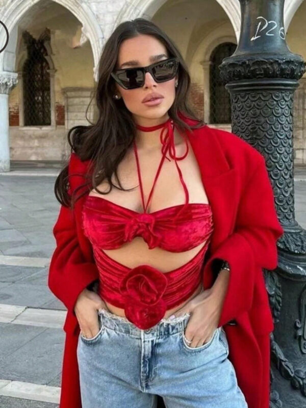 1 pièce Lunettes à la mode européenne et américaine pour femmes, dernières lunettes de soleil mode forme œil de chat, accessoires de plage, accessoires de plage pour femmes, lunettes de soleil, indispensables tendance, tenues femme automne hiver, tenues casual chic, cadeaux – Image 10