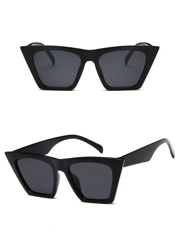 1 pièce Lunettes à la mode européenne et américaine pour femmes, dernières lunettes de soleil mode forme œil de chat, accessoires de plage, accessoires de plage pour femmes, lunettes de soleil, indispensables tendance, tenues femme automne hiver, tenues casual chic, cadeaux – Image 12