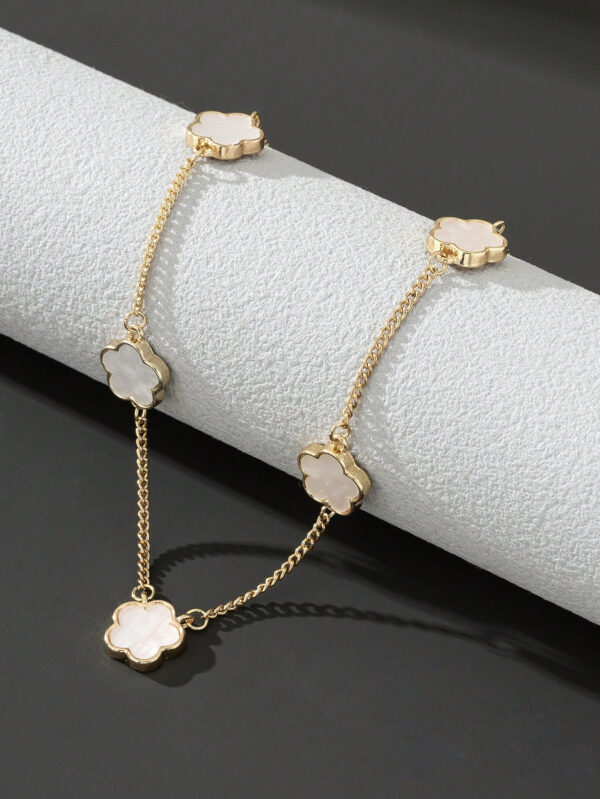 1 pièce Collier pendentif trèfle à quatre feuilles chanceux à la mode pour hommes - idéal pour les rendez-vous et les cadeaux de la Saint-Valentin – Image 9