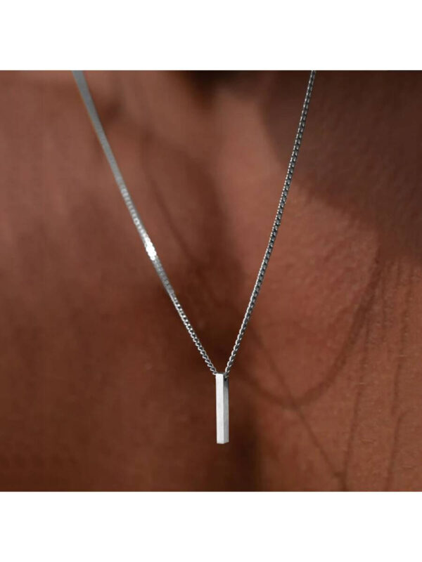 Collier Avec Pendentif Homme En Acier Inoxydable Collier À Chaîne Pour Homme