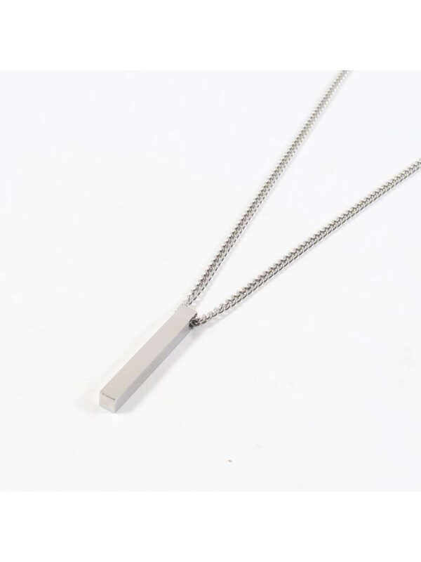 Collier Avec Pendentif Homme En Acier Inoxydable Collier À Chaîne Pour Homme – Image 3