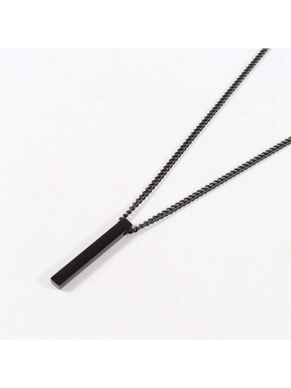 Collier Avec Pendentif Homme En Acier Inoxydable Collier À Chaîne Pour Homme – Image 4