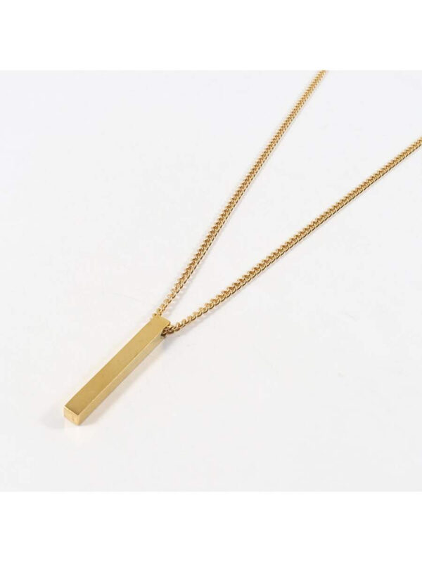Collier Avec Pendentif Homme En Acier Inoxydable Collier À Chaîne Pour Homme – Image 5