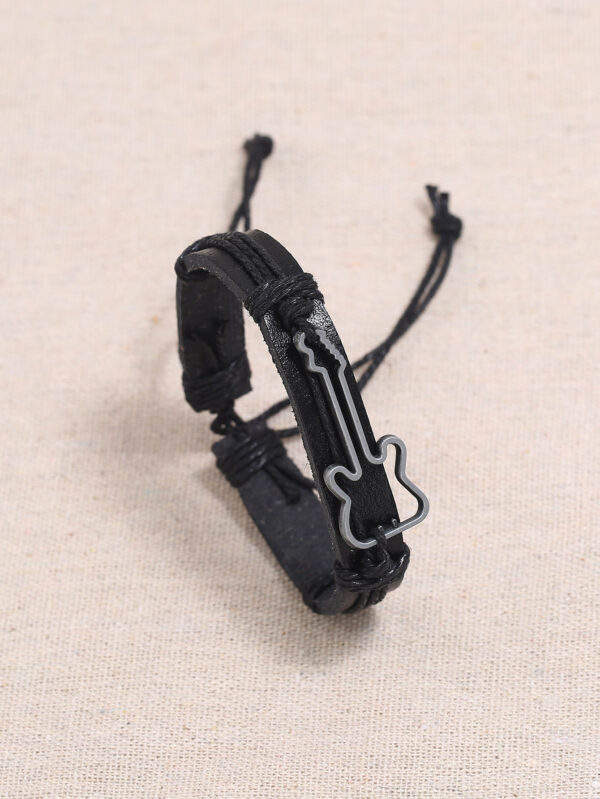 À La Mode Et Populaire Homme Moto Décor Bracelet En Alliage Pour Bijou Cadeau Et Pour A Élégant Look – Image 2