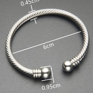 Homme En Acier Inoxydable Bracelet , Pour Bijou Cadeau Et Fête