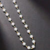 1 pièce Collier fait-main unisexe avec perle fausse et perles en verre non assorties – Image 10