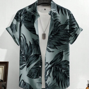 Manfinity RSRT Homme Chemise à imprimé tropical (sans t-shirt)