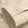 Manfinity Mode Chemise à manches longues pour hommes, coupe régulière, couleur unie pour les affaires ou les voyages de printemps/été – Image 5