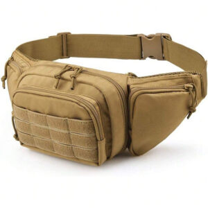 Sac ceinture en nylon, sac de sport pour téléphone portable, sac tactique pour la chasse, l'escalade, le camping. Sac banane, sac à bandoulière, sac de voyage, sac de gym, sac d'école, sac de bureau. Idéal pour les loisirs, les vacances, les cadeaux pour les hommes (père, mari, petit ami), les étudiants. Disponible en noir.