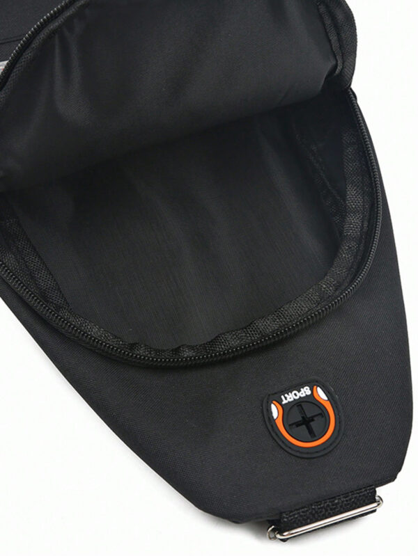 Sac poitrine Sac à dos pour hommes Nouveau sac poitrine en canevas de nylon et canvas Sac de loisirs sports et voyage Sac poitrine bandoulière Sac sling Noir Sac pour hommes Cadeau Sac pour école Sac pour navette Ados Première année Lycée Université Dortoir Pratique et multifonctionnel Cadeaux étudiants Automne Noël Hommes Sac Sac banane Sac de voyage Sac sling Hiver Cadeaux de Noël Sac banane Sac de voyage Sac bandoulière Sac cartable Sac Sac fourre-tout Sac pour hommes Cadeaux pour hommes – Image 5