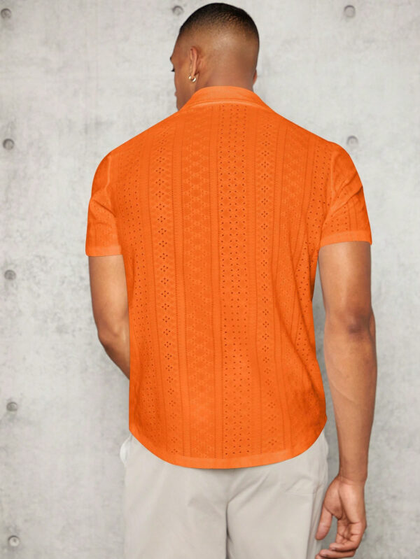 Manfinity Modomio Chemise À Boutons À Manches Courtes Pour Hommes – Image 2