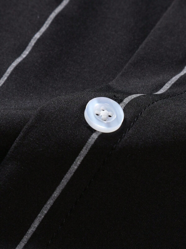 Manfinity Homme Chemise À Rayures (Sans T-Shirt) – Image 5