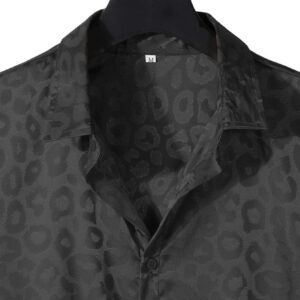 Manfinity Homme Homme Chemise à léopard en jacquard