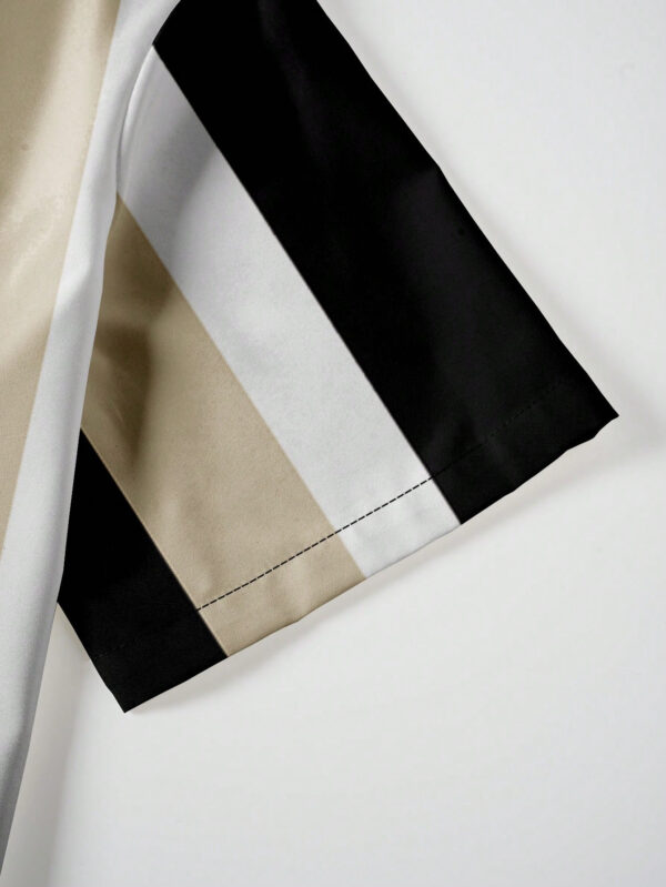 Manfinity Dauomo Homme Chemise À Rayures – Image 3