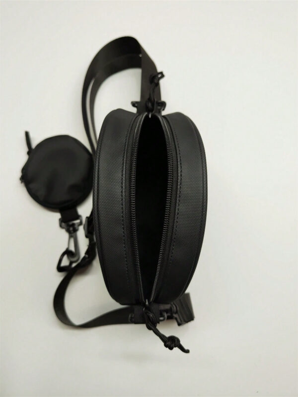 2 pièces/set Sac banane et sac à bandoulière pour hommes, mini sac messager, cadeau amusant pour les voyages et les vacances, cadeau pour hommes, sac pour ordinateur portable de grande capacité multifonction pour l'extérieur, étudiant, sac Goyard, sac banane, sac de cavalier, sac de taille, sac en cuir, sac noir, accessoires de voyage, accessoires de vacances, sac de camping, sac à bandoulière pour hommes, sacs d'été, retour à l'école – Image 3