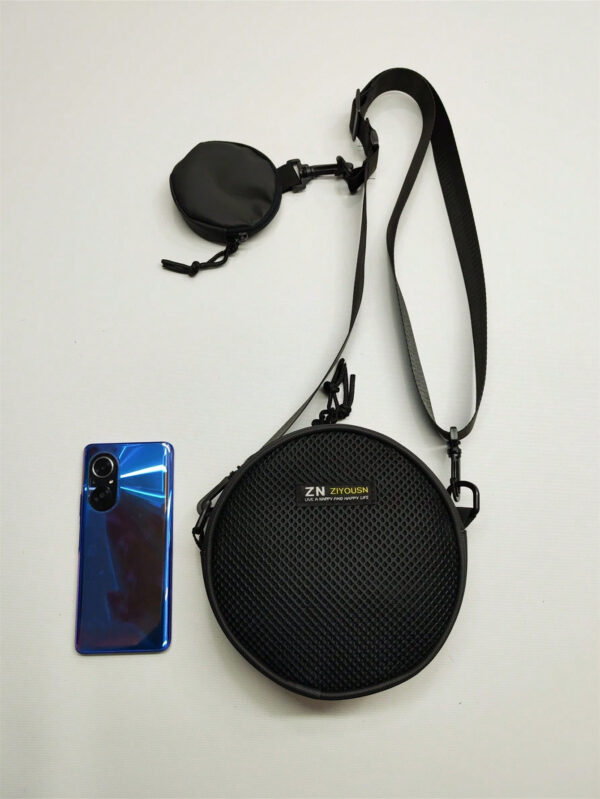 2 pièces/set Sac banane et sac à bandoulière pour hommes, mini sac messager, cadeau amusant pour les voyages et les vacances, cadeau pour hommes, sac pour ordinateur portable de grande capacité multifonction pour l'extérieur, étudiant, sac Goyard, sac banane, sac de cavalier, sac de taille, sac en cuir, sac noir, accessoires de voyage, accessoires de vacances, sac de camping, sac à bandoulière pour hommes, sacs d'été, retour à l'école – Image 8