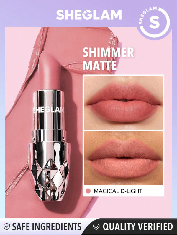 SHEGLAM Starlight Velvet Rouge À LèVres-Cupid'S Bow 10 Couleurs Rouge À LèVres Mat Scintillant De Longue DuréE Nourrissant Doux Et Soyeux     NoëL Cadeau De NoëL Hiver Thanksgiving DéCoration De NoëL Maquillage FÊTe Plage Voyage Vacances Rose Y1137K Saint-Valentin DéCor Amour Cadeau Hiver Maquillage FÊTe Plage Voyage Vacances Rose Y2K Promos Offres Camping ExtéRieur PréSent Rose Mode Fille Nouvelle AnnéE CosméTique Cosplayer Meilleur Voyage FêTes Couleur Fantaisie Campus éCole Charme Ambiance Cny Nouvel An Chinois – Image 7