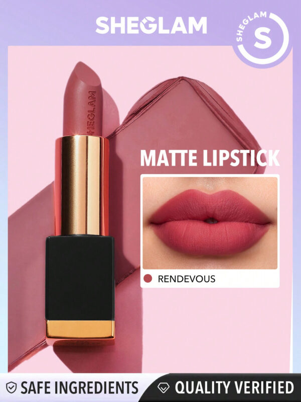 SHEGLAM Rouge À LèVres Mat Allure - Night Out 20 Couleurs Rouge À LèVres Longue DuréE Et Hautement Pigmenté Fini Velouté Doux     NoëL Cadeau De NoëL Hiver Thanksgiving DéCoration De NoëL Maquillage FÊTe Plage Voyage Vacances Rose Y1065K Saint-Valentin DéCor Amour Cadeau Hiver Maquillage FÊTe Plage Voyage Vacances Rose Y2K Promos Offres Camping ExtéRieur PréSent Rose Mode Fille Nouvelle AnnéE CosméTique Cosplayer Meilleur Voyage FêTes Couleur Fantaisie Campus éCole Charme Ambiance Cny Nouvel An Chinois – Image 3