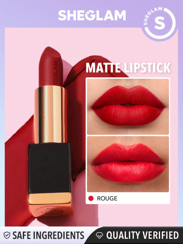 SHEGLAM Rouge À LèVres Mat Allure - Night Out 20 Couleurs Rouge À LèVres Longue DuréE Et Hautement Pigmenté Fini Velouté Doux     NoëL Cadeau De NoëL Hiver Thanksgiving DéCoration De NoëL Maquillage FÊTe Plage Voyage Vacances Rose Y1065K Saint-Valentin DéCor Amour Cadeau Hiver Maquillage FÊTe Plage Voyage Vacances Rose Y2K Promos Offres Camping ExtéRieur PréSent Rose Mode Fille Nouvelle AnnéE CosméTique Cosplayer Meilleur Voyage FêTes Couleur Fantaisie Campus éCole Charme Ambiance Cny Nouvel An Chinois – Image 4