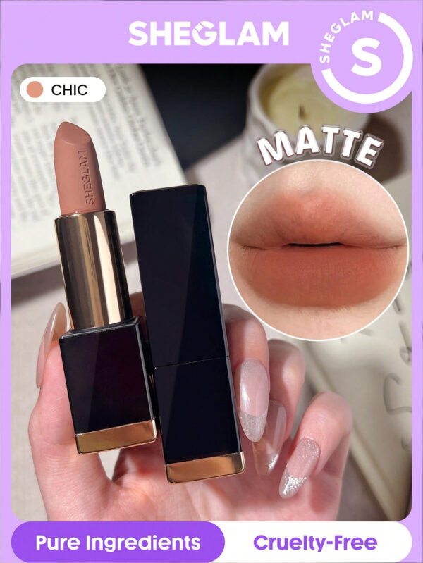 SHEGLAM Rouge À LèVres Mat Allure - Night Out 20 Couleurs Rouge À LèVres Longue DuréE Et Hautement Pigmenté Fini Velouté Doux     NoëL Cadeau De NoëL Hiver Thanksgiving DéCoration De NoëL Maquillage FÊTe Plage Voyage Vacances Rose Y1065K Saint-Valentin DéCor Amour Cadeau Hiver Maquillage FÊTe Plage Voyage Vacances Rose Y2K Promos Offres Camping ExtéRieur PréSent Rose Mode Fille Nouvelle AnnéE CosméTique Cosplayer Meilleur Voyage FêTes Couleur Fantaisie Campus éCole Charme Ambiance Cny Nouvel An Chinois – Image 6