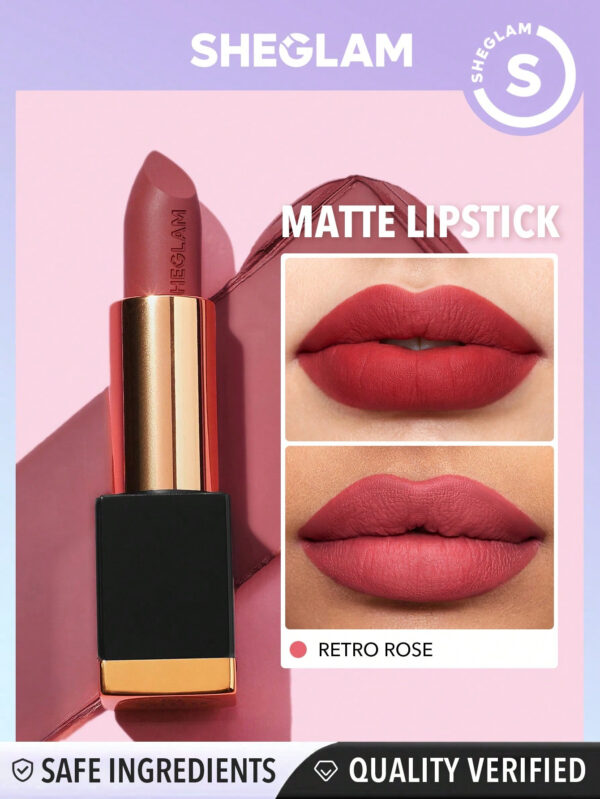 SHEGLAM Rouge À LèVres Mat Allure - Night Out 20 Couleurs Rouge À LèVres Longue DuréE Et Hautement Pigmenté Fini Velouté Doux     NoëL Cadeau De NoëL Hiver Thanksgiving DéCoration De NoëL Maquillage FÊTe Plage Voyage Vacances Rose Y1065K Saint-Valentin DéCor Amour Cadeau Hiver Maquillage FÊTe Plage Voyage Vacances Rose Y2K Promos Offres Camping ExtéRieur PréSent Rose Mode Fille Nouvelle AnnéE CosméTique Cosplayer Meilleur Voyage FêTes Couleur Fantaisie Campus éCole Charme Ambiance Cny Nouvel An Chinois – Image 8