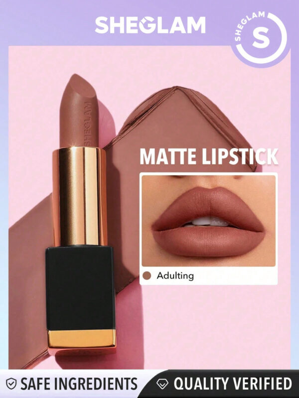 SHEGLAM Rouge À LèVres Mat Allure - Night Out 20 Couleurs Rouge À LèVres Longue DuréE Et Hautement Pigmenté Fini Velouté Doux     NoëL Cadeau De NoëL Hiver Thanksgiving DéCoration De NoëL Maquillage FÊTe Plage Voyage Vacances Rose Y1065K Saint-Valentin DéCor Amour Cadeau Hiver Maquillage FÊTe Plage Voyage Vacances Rose Y2K Promos Offres Camping ExtéRieur PréSent Rose Mode Fille Nouvelle AnnéE CosméTique Cosplayer Meilleur Voyage FêTes Couleur Fantaisie Campus éCole Charme Ambiance Cny Nouvel An Chinois – Image 15