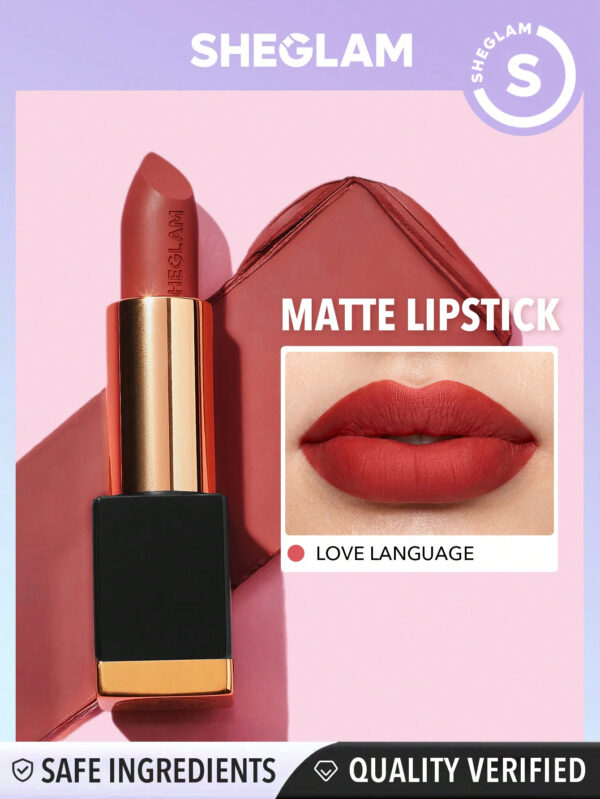SHEGLAM Rouge À LèVres Mat Allure - Night Out 20 Couleurs Rouge À LèVres Longue DuréE Et Hautement Pigmenté Fini Velouté Doux     NoëL Cadeau De NoëL Hiver Thanksgiving DéCoration De NoëL Maquillage FÊTe Plage Voyage Vacances Rose Y1065K Saint-Valentin DéCor Amour Cadeau Hiver Maquillage FÊTe Plage Voyage Vacances Rose Y2K Promos Offres Camping ExtéRieur PréSent Rose Mode Fille Nouvelle AnnéE CosméTique Cosplayer Meilleur Voyage FêTes Couleur Fantaisie Campus éCole Charme Ambiance Cny Nouvel An Chinois – Image 16