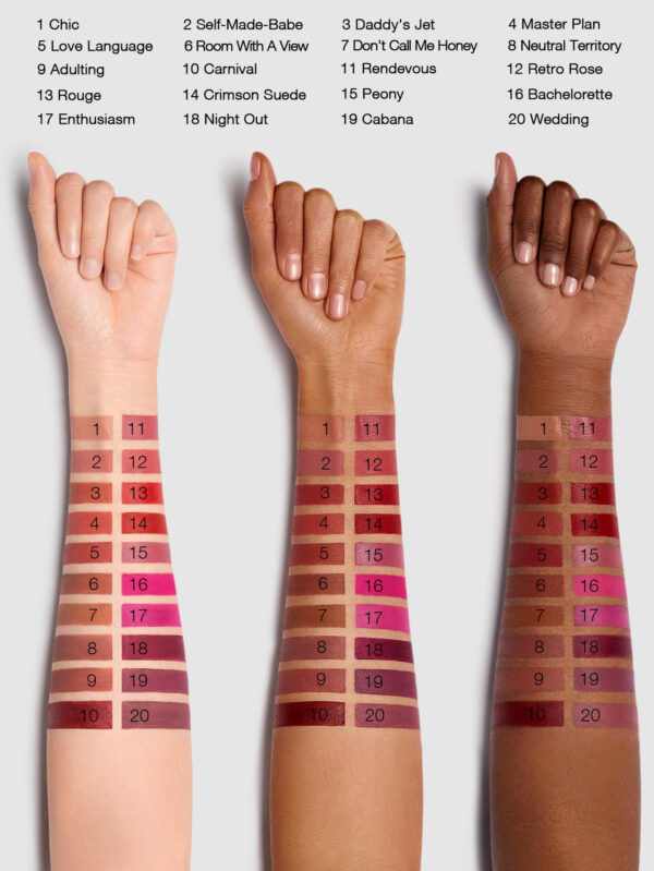 SHEGLAM Rouge À LèVres Mat Allure - Night Out 20 Couleurs Rouge À LèVres Longue DuréE Et Hautement Pigmenté Fini Velouté Doux     NoëL Cadeau De NoëL Hiver Thanksgiving DéCoration De NoëL Maquillage FÊTe Plage Voyage Vacances Rose Y1065K Saint-Valentin DéCor Amour Cadeau Hiver Maquillage FÊTe Plage Voyage Vacances Rose Y2K Promos Offres Camping ExtéRieur PréSent Rose Mode Fille Nouvelle AnnéE CosméTique Cosplayer Meilleur Voyage FêTes Couleur Fantaisie Campus éCole Charme Ambiance Cny Nouvel An Chinois – Image 24