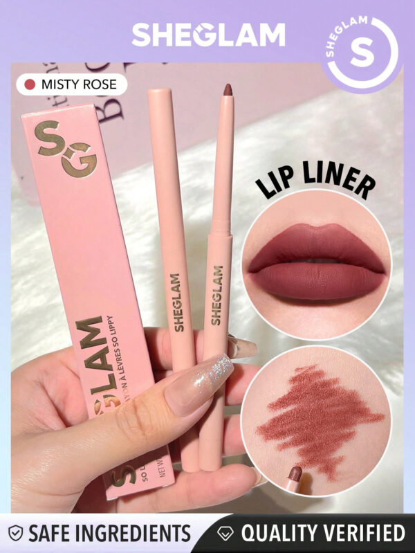 SHEGLAM Crayon à LèVres So Lippy - Misty Rose     NoëL Cadeau De NoëL Hiver Thanksgiving DéCoration De NoëL Maquillage FÊTe Plage Voyage Vacances Rose Y38K Saint-Valentin DéCor Amour Cadeau Hiver Maquillage FÊTe Plage Voyage Vacances Rose Y2K Promos Offres Camping ExtéRieur PréSent Rose Mode Fille Nouvelle AnnéE CosméTique Cosplayer Meilleur Voyage FêTes Couleur Fantaisie Campus éCole Charme Ambiance Cny Nouvel An Chinois