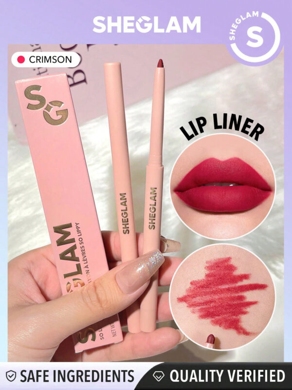SHEGLAM Crayon à LèVres So Lippy - Misty Rose     NoëL Cadeau De NoëL Hiver Thanksgiving DéCoration De NoëL Maquillage FÊTe Plage Voyage Vacances Rose Y38K Saint-Valentin DéCor Amour Cadeau Hiver Maquillage FÊTe Plage Voyage Vacances Rose Y2K Promos Offres Camping ExtéRieur PréSent Rose Mode Fille Nouvelle AnnéE CosméTique Cosplayer Meilleur Voyage FêTes Couleur Fantaisie Campus éCole Charme Ambiance Cny Nouvel An Chinois – Image 4