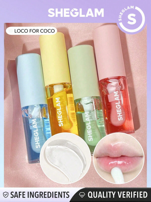 SHEGLAM Huile à LèVres Hydratinge Jelly Wow - Green Apple Envy     NoëL Cadeau De NoëL Hiver Thanksgiving DéCoration De NoëL Maquillage FÊTe Plage Voyage Vacances Rose Y246K Saint-Valentin DéCor Amour Cadeau Hiver Maquillage FÊTe Plage Voyage Vacances Rose Y2K Promos Offres Camping ExtéRieur PréSent Rose Mode Fille Nouvelle AnnéE CosméTique Cosplayer Meilleur Voyage FêTes Couleur Fantaisie Campus éCole Charme Ambiance Cny Nouvel An Chinois – Image 3