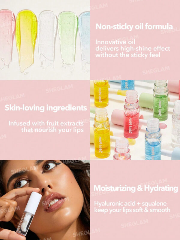 SHEGLAM Huile à LèVres Hydratinge Jelly Wow - Green Apple Envy     NoëL Cadeau De NoëL Hiver Thanksgiving DéCoration De NoëL Maquillage FÊTe Plage Voyage Vacances Rose Y246K Saint-Valentin DéCor Amour Cadeau Hiver Maquillage FÊTe Plage Voyage Vacances Rose Y2K Promos Offres Camping ExtéRieur PréSent Rose Mode Fille Nouvelle AnnéE CosméTique Cosplayer Meilleur Voyage FêTes Couleur Fantaisie Campus éCole Charme Ambiance Cny Nouvel An Chinois – Image 10
