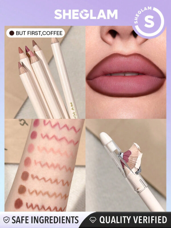 SHEGLAM Crayon(S) à LèVres Lip Facts-Cheery     NoëL Cadeau De NoëL Hiver Thanksgiving DéCoration De NoëL Maquillage FÊTe Plage Voyage Vacances Rose Y1142K Saint-Valentin DéCor Amour Cadeau Hiver Maquillage FÊTe Plage Voyage Vacances Rose Y2K Promos Offres Camping ExtéRieur PréSent Rose Mode Fille Nouvelle AnnéE CosméTique Cosplayer Meilleur Voyage FêTes Couleur Fantaisie Campus éCole Charme Ambiance Cny Nouvel An Chinois – Image 3