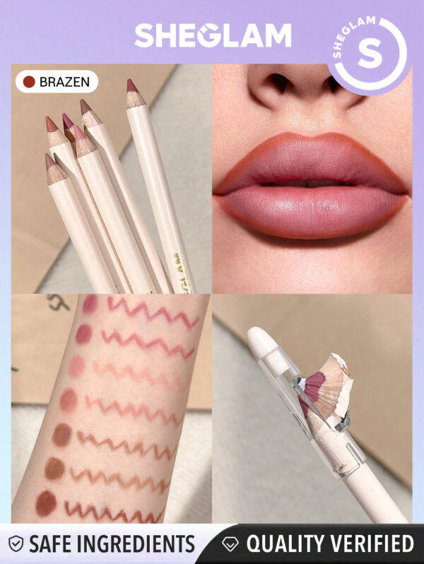 SHEGLAM Crayon(S) à LèVres Lip Facts-Cheery     NoëL Cadeau De NoëL Hiver Thanksgiving DéCoration De NoëL Maquillage FÊTe Plage Voyage Vacances Rose Y1142K Saint-Valentin DéCor Amour Cadeau Hiver Maquillage FÊTe Plage Voyage Vacances Rose Y2K Promos Offres Camping ExtéRieur PréSent Rose Mode Fille Nouvelle AnnéE CosméTique Cosplayer Meilleur Voyage FêTes Couleur Fantaisie Campus éCole Charme Ambiance Cny Nouvel An Chinois – Image 11
