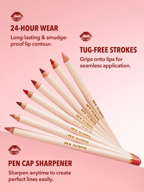 SHEGLAM Crayon(S) à LèVres Lip Facts-Cheery     NoëL Cadeau De NoëL Hiver Thanksgiving DéCoration De NoëL Maquillage FÊTe Plage Voyage Vacances Rose Y1142K Saint-Valentin DéCor Amour Cadeau Hiver Maquillage FÊTe Plage Voyage Vacances Rose Y2K Promos Offres Camping ExtéRieur PréSent Rose Mode Fille Nouvelle AnnéE CosméTique Cosplayer Meilleur Voyage FêTes Couleur Fantaisie Campus éCole Charme Ambiance Cny Nouvel An Chinois – Image 17