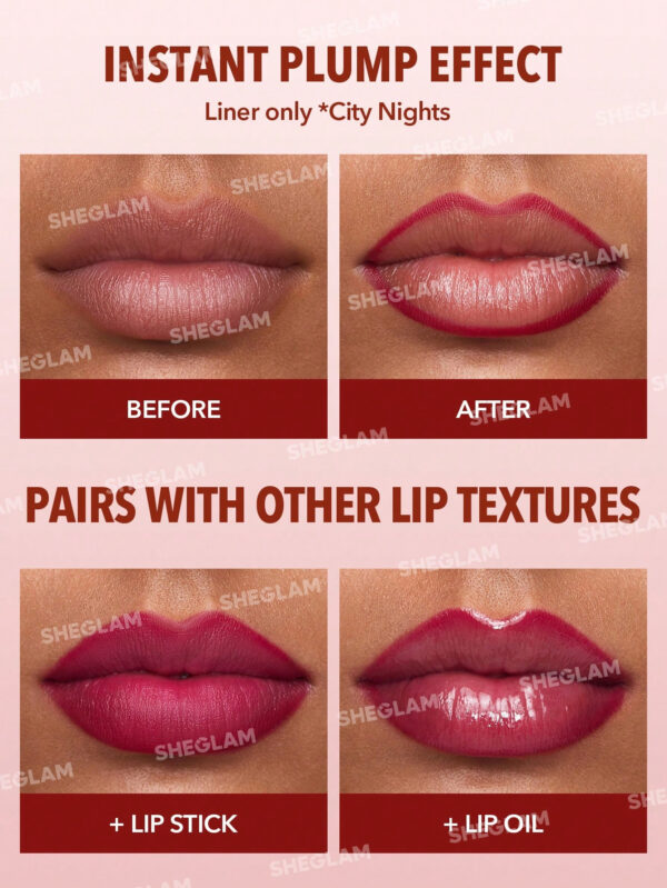 SHEGLAM Crayon(S) à LèVres Lip Facts-Cheery     NoëL Cadeau De NoëL Hiver Thanksgiving DéCoration De NoëL Maquillage FÊTe Plage Voyage Vacances Rose Y1142K Saint-Valentin DéCor Amour Cadeau Hiver Maquillage FÊTe Plage Voyage Vacances Rose Y2K Promos Offres Camping ExtéRieur PréSent Rose Mode Fille Nouvelle AnnéE CosméTique Cosplayer Meilleur Voyage FêTes Couleur Fantaisie Campus éCole Charme Ambiance Cny Nouvel An Chinois – Image 18