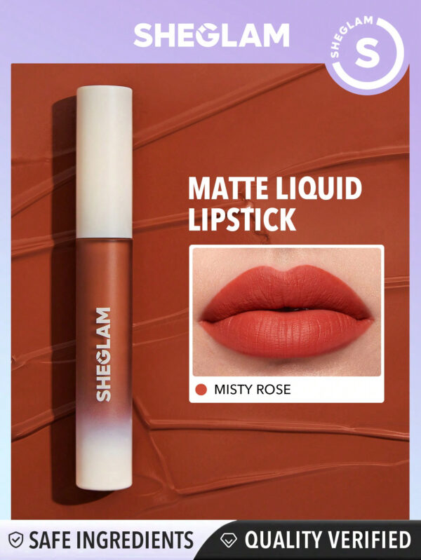 SHEGLAM Matte Allure Rouge À LèVres Liquide-Musing Longue DuréE Rouge À LèVres Haute Pigmentation Nourrissant L'Huile De Tournesol RéDuire Les Ridules Des LèVres Soin Des LèVres Maquillage Des LèVres     NoëL Cadeau De NoëL Hiver Thanksgiving DéCoration De NoëL Maquillage FÊTe Plage Voyage Vacances Rose Y1071K Saint-Valentin DéCor Amour Cadeau Hiver Maquillage FÊTe Plage Voyage Vacances Rose Y2K Promos Offres Camping ExtéRieur PréSent Rose Mode Fille Nouvelle AnnéE CosméTique Cosplayer Meilleur Voyage FêTes Couleur Fantaisie Campus éCole Charme Ambiance Cny Nouvel An Chinois – Image 2