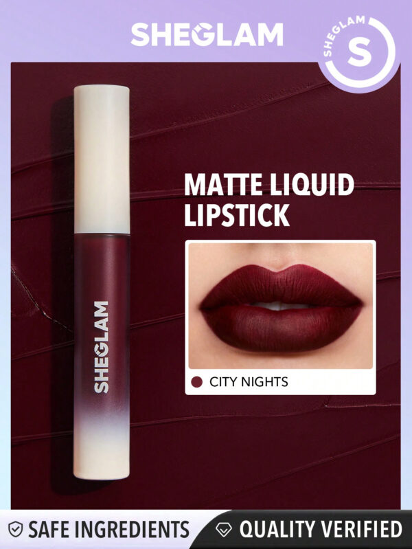 SHEGLAM Matte Allure Rouge À LèVres Liquide-Musing Longue DuréE Rouge À LèVres Haute Pigmentation Nourrissant L'Huile De Tournesol RéDuire Les Ridules Des LèVres Soin Des LèVres Maquillage Des LèVres     NoëL Cadeau De NoëL Hiver Thanksgiving DéCoration De NoëL Maquillage FÊTe Plage Voyage Vacances Rose Y1071K Saint-Valentin DéCor Amour Cadeau Hiver Maquillage FÊTe Plage Voyage Vacances Rose Y2K Promos Offres Camping ExtéRieur PréSent Rose Mode Fille Nouvelle AnnéE CosméTique Cosplayer Meilleur Voyage FêTes Couleur Fantaisie Campus éCole Charme Ambiance Cny Nouvel An Chinois – Image 4