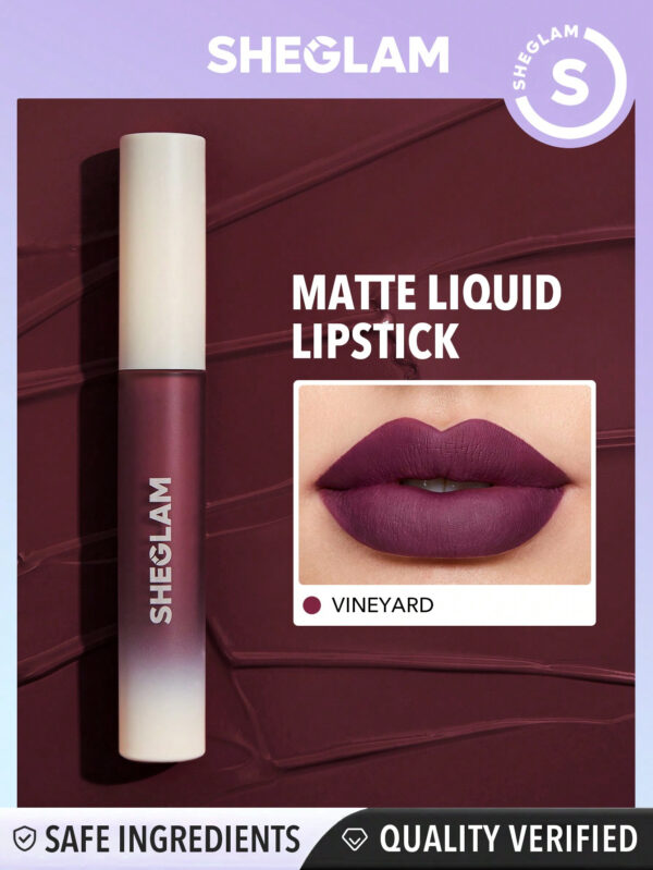 SHEGLAM Matte Allure Rouge À LèVres Liquide-Musing Longue DuréE Rouge À LèVres Haute Pigmentation Nourrissant L'Huile De Tournesol RéDuire Les Ridules Des LèVres Soin Des LèVres Maquillage Des LèVres     NoëL Cadeau De NoëL Hiver Thanksgiving DéCoration De NoëL Maquillage FÊTe Plage Voyage Vacances Rose Y1071K Saint-Valentin DéCor Amour Cadeau Hiver Maquillage FÊTe Plage Voyage Vacances Rose Y2K Promos Offres Camping ExtéRieur PréSent Rose Mode Fille Nouvelle AnnéE CosméTique Cosplayer Meilleur Voyage FêTes Couleur Fantaisie Campus éCole Charme Ambiance Cny Nouvel An Chinois – Image 5