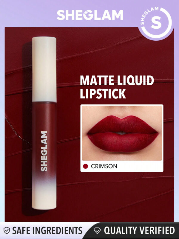 SHEGLAM Matte Allure Rouge À LèVres Liquide-Musing Longue DuréE Rouge À LèVres Haute Pigmentation Nourrissant L'Huile De Tournesol RéDuire Les Ridules Des LèVres Soin Des LèVres Maquillage Des LèVres     NoëL Cadeau De NoëL Hiver Thanksgiving DéCoration De NoëL Maquillage FÊTe Plage Voyage Vacances Rose Y1071K Saint-Valentin DéCor Amour Cadeau Hiver Maquillage FÊTe Plage Voyage Vacances Rose Y2K Promos Offres Camping ExtéRieur PréSent Rose Mode Fille Nouvelle AnnéE CosméTique Cosplayer Meilleur Voyage FêTes Couleur Fantaisie Campus éCole Charme Ambiance Cny Nouvel An Chinois – Image 6