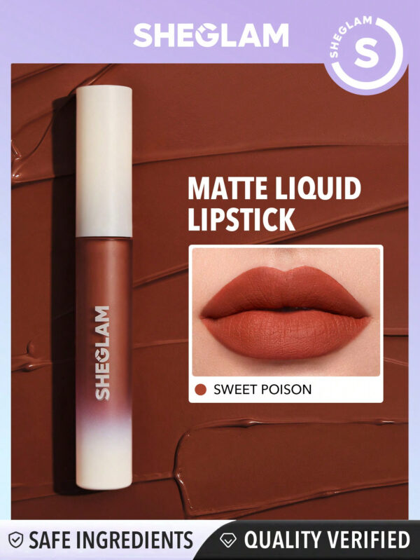 SHEGLAM Matte Allure Rouge À LèVres Liquide-Musing Longue DuréE Rouge À LèVres Haute Pigmentation Nourrissant L'Huile De Tournesol RéDuire Les Ridules Des LèVres Soin Des LèVres Maquillage Des LèVres     NoëL Cadeau De NoëL Hiver Thanksgiving DéCoration De NoëL Maquillage FÊTe Plage Voyage Vacances Rose Y1071K Saint-Valentin DéCor Amour Cadeau Hiver Maquillage FÊTe Plage Voyage Vacances Rose Y2K Promos Offres Camping ExtéRieur PréSent Rose Mode Fille Nouvelle AnnéE CosméTique Cosplayer Meilleur Voyage FêTes Couleur Fantaisie Campus éCole Charme Ambiance Cny Nouvel An Chinois – Image 7