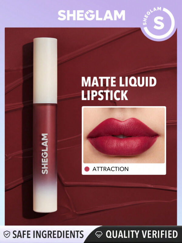 SHEGLAM Matte Allure Rouge À LèVres Liquide-Musing Longue DuréE Rouge À LèVres Haute Pigmentation Nourrissant L'Huile De Tournesol RéDuire Les Ridules Des LèVres Soin Des LèVres Maquillage Des LèVres     NoëL Cadeau De NoëL Hiver Thanksgiving DéCoration De NoëL Maquillage FÊTe Plage Voyage Vacances Rose Y1071K Saint-Valentin DéCor Amour Cadeau Hiver Maquillage FÊTe Plage Voyage Vacances Rose Y2K Promos Offres Camping ExtéRieur PréSent Rose Mode Fille Nouvelle AnnéE CosméTique Cosplayer Meilleur Voyage FêTes Couleur Fantaisie Campus éCole Charme Ambiance Cny Nouvel An Chinois – Image 9
