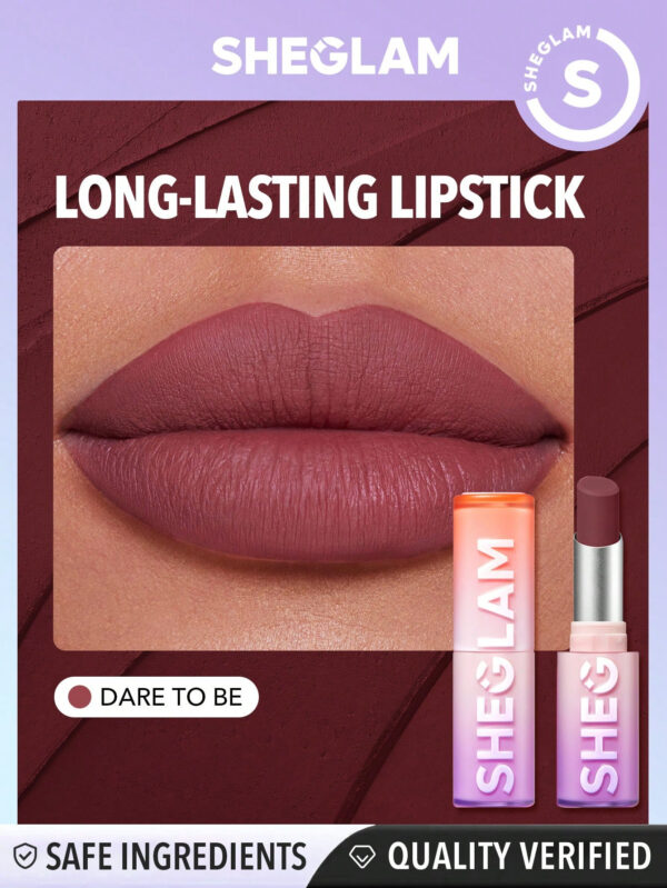 SHEGLAM Rouge à LèVres Mat Longue DuréE Dynamatte Boom - A Bold Plan     NoëL Cadeau De NoëL Hiver Thanksgiving DéCoration De NoëL Maquillage FÊTe Plage Voyage Vacances Rose Y480K Saint-Valentin DéCor Amour Cadeau Hiver Maquillage FÊTe Plage Voyage Vacances Rose Y2K Promos Offres Camping ExtéRieur PréSent Rose Mode Fille Nouvelle AnnéE CosméTique Cosplayer Meilleur Voyage FêTes Couleur Fantaisie Campus éCole Charme Ambiance Cny Nouvel An Chinois – Image 7