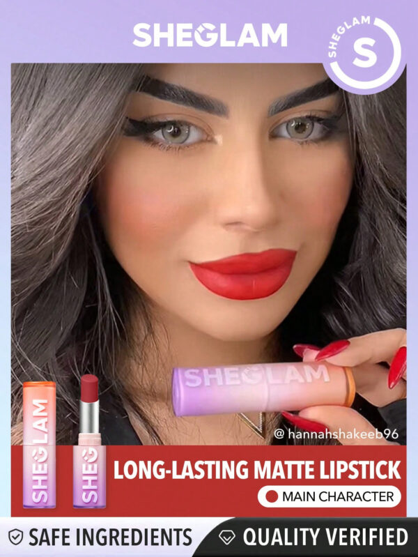 SHEGLAM Rouge à LèVres Mat Longue DuréE Dynamatte Boom - A Bold Plan     NoëL Cadeau De NoëL Hiver Thanksgiving DéCoration De NoëL Maquillage FÊTe Plage Voyage Vacances Rose Y480K Saint-Valentin DéCor Amour Cadeau Hiver Maquillage FÊTe Plage Voyage Vacances Rose Y2K Promos Offres Camping ExtéRieur PréSent Rose Mode Fille Nouvelle AnnéE CosméTique Cosplayer Meilleur Voyage FêTes Couleur Fantaisie Campus éCole Charme Ambiance Cny Nouvel An Chinois – Image 9