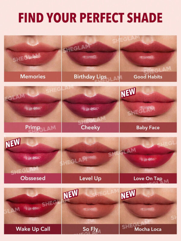 SHEGLAM Rouge à LèVres Take A Hint-Baby Face     NoëL Cadeau De NoëL Hiver Thanksgiving DéCoration De NoëL Maquillage FÊTe Plage Voyage Vacances Rose Y117K Saint-Valentin DéCor Amour Cadeau Hiver Maquillage FÊTe Plage Voyage Vacances Rose Y2K Promos Offres Camping ExtéRieur PréSent Rose Mode Fille Nouvelle AnnéE CosméTique Cosplayer Meilleur Voyage FêTes Couleur Fantaisie Campus éCole Charme Ambiance Cny Nouvel An Chinois – Image 19