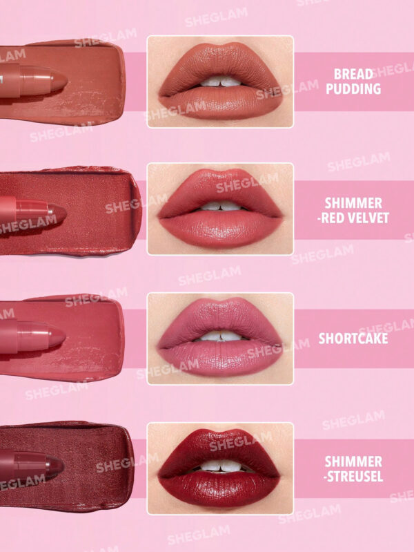 SHEGLAM Rouge à LèVres Just Kissed Crayon-Red Velvet     NoëL Cadeau De NoëL Hiver Thanksgiving DéCoration De NoëL Maquillage FÊTe Plage Voyage Vacances Rose Y953K Saint-Valentin DéCor Amour Cadeau Hiver Maquillage FÊTe Plage Voyage Vacances Rose Y2K Promos Offres Camping ExtéRieur PréSent Rose Mode Fille Nouvelle AnnéE CosméTique Cosplayer Meilleur Voyage FêTes Couleur Fantaisie Campus éCole Charme Ambiance Cny Nouvel An Chinois – Image 7