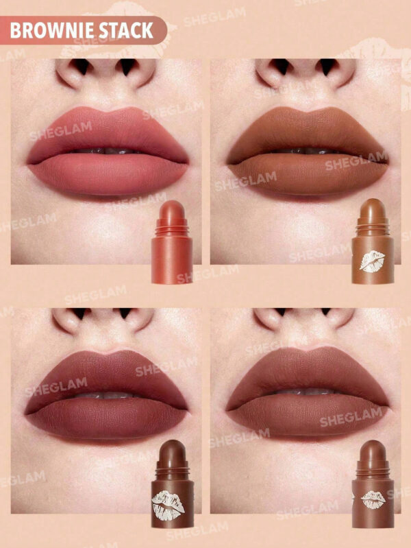 SHEGLAM Mega Lip Stacks-Petal Stack     NoëL Cadeau De NoëL Hiver Thanksgiving DéCoration De NoëL Maquillage FÊTe Plage Voyage Vacances Rose Y1216K Saint-Valentin DéCor Amour Cadeau Hiver Maquillage FÊTe Plage Voyage Vacances Rose Y2K Promos Offres Camping ExtéRieur PréSent Rose Mode Fille Nouvelle AnnéE CosméTique Cosplayer Meilleur Voyage FêTes Couleur Fantaisie Campus éCole Charme Ambiance Cny Nouvel An Chinois – Image 5