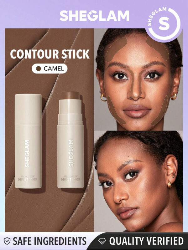 SHEGLAM BâTon De Contour CrèMe Terracotta Snatch 'N' Define, Longue Tenue, Hautement Pigmenté, RéSistant À La Transpiration, Bronzant, Sculptant, LéGer, Lisse, Maquillage De Contour Naturel Du Visage NoëL Cadeau De NoëL Hiver Thanksgiving DéCoration De NoëL  NoëL Cadeau De NoëL Hiver Thanksgiving DéCoration De NoëL Maquillage FÊTe Plage Voyage Vacances Rose Y23K Rose Saint-Valentin DéCor Amour Cadeau Hiver Maquillage FÊTe Plage Voyage Vacances Rose Y2K Promos Offres Camping ExtéRieur PréSent Rose Mode Fille Nouvelle AnnéE CosméTique Cosplayer Meilleur Voyage FêTes Couleur Fantaisie Campus éCole Charme Ambiance Cny Nouvel An Chinois – Image 5